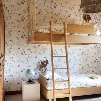 Детска стая в Хрушчов в еко стил