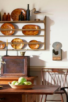 Жълта плочка в хай-тек интериора