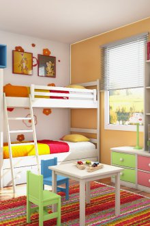 Детска стая в Хрушчов с мебели