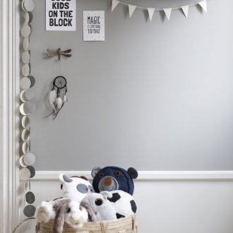 Детска стая в хрушчов сиво