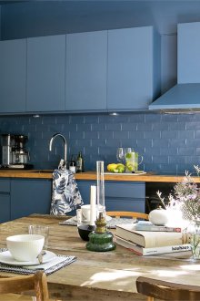 Reka bentuk dapur kecil 5 m persegi