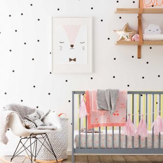 Декор ясла за хартия гирлянди