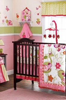 Деко за бебешко креватче за момиче