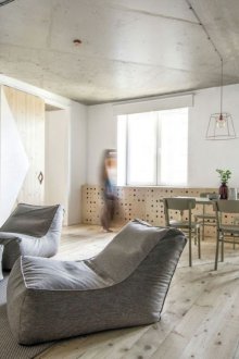 Бюджетен ремонт в студио апартамент с бетонен таван