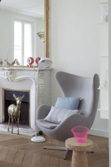 Бюджетен ремонт на студио апартамент с камина