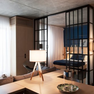 Бюджетен ремонт в таванско помещение на студио