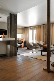 Бюджетен ремонт в едностаен апартамент от масив