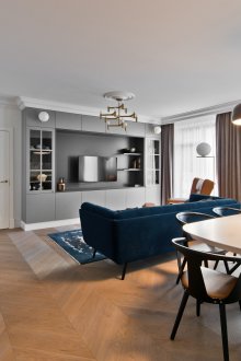 Бюджетен ремонт в студио апартамент стилен