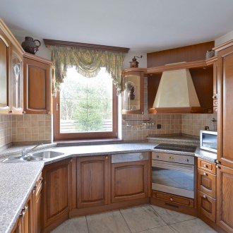 Dapur adalah 9 m persegi klasik