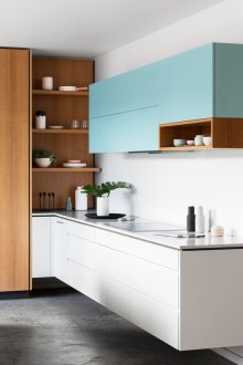 Dapur adalah 9 m persegi modular