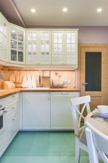 Kitchen 9 sq m provence