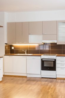 Dapur 9 m persegi terbina dalam