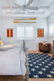 Reka bentuk bilik kanak-kanak untuk dua lelaki di dalam rumah