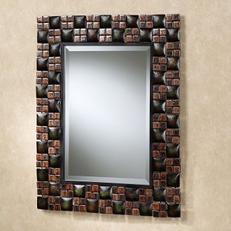 Украса с рамка от огледало от мозайка