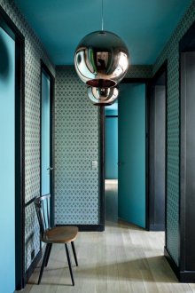 Дизайн на тапети в коридора
