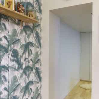 Дизайн на тапети с листа.