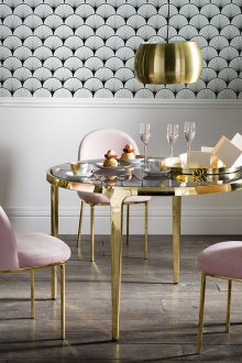 Дизайн на тапети в арт нуво