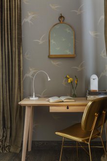 Дизайн на тапети с птици