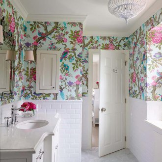 Дизайн на тапети за баня