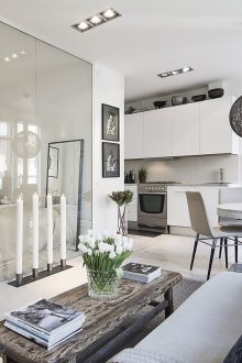 Reka bentuk pangsapuri satu bilik dan zon pembibitan