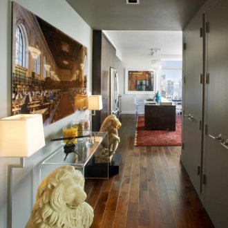 Декорация на коридор в колониален стил