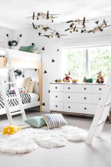 Детски 10 кв.м с двуетажно легло