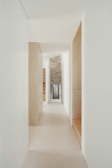 Minimalismus Flur Stein