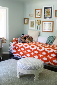 Детска стая в студио апартамент с диван