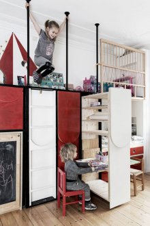 Многофункционален за деца в студио апартамент