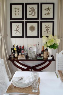 Снимки в интериора в морски стил