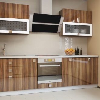 Penggantian fasad dapur moden