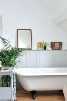 Interior bilik mandi loteng