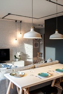 Дизайн на едностаен апартамент 30 кв.м.