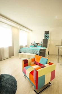 Дизайн на едностаен апартамент 33 кв.м.