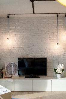 Дизайн на студио апартамент с хол