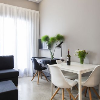 Дизайн на едностаен апартамент прост