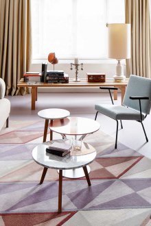 Дизайн на студио в ретро стил