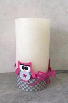 Декор свещи фигурка