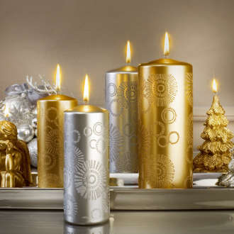 Декор бои за свещи