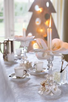 Декор черупки за свещи