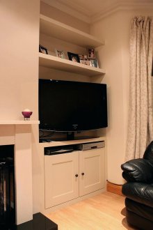 Рафт от гипсокартон за оборудване