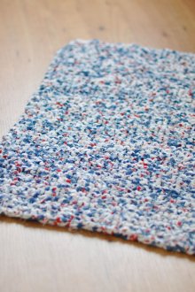 Килим от шнур многоцветен