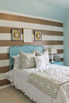Design room for a teenager beige