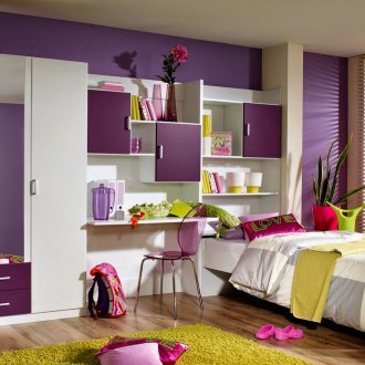 Teen Room Purple Design