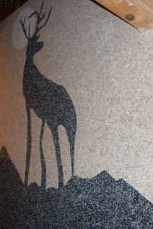 Течен тапет елен