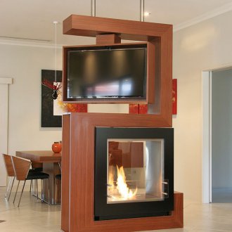 Телевизор в кухнята в кутията