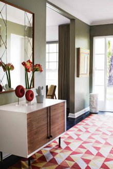 Дизайн на коридор за килими