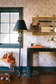 Дизайн на коридор с тапет