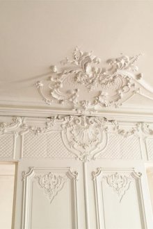 Бароков гипсов декор