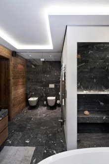 Голяма модерна баня